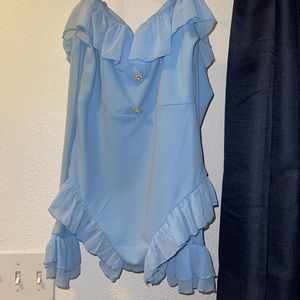 Adorable baby doll body suit dress
